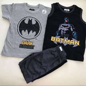 Batman 🦇 Cute Boy Shorts Set